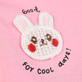 INFANT GIRLS COTTON JERSEY T-SHIRT FRIENDS 1-C.PINK